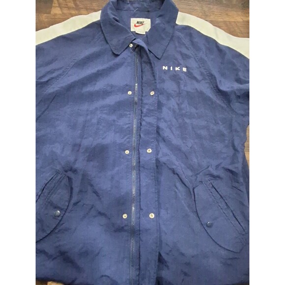 Nike Vintage 80s 90s Embroidered Swoosh Bomber Jacket Size X-Large - Picture 8 of 16